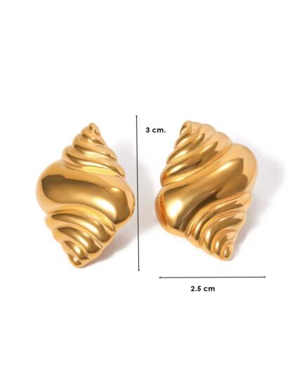 Arete caracol marino - Imagen 4
