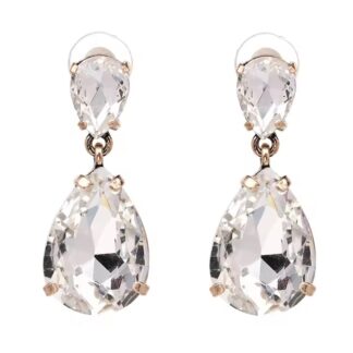 ARETES DE NOCHE GOTA CRISTAL