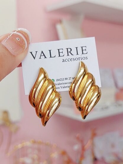 Aretes chunky triple