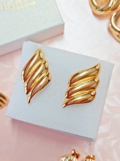 Aretes chunky triple - Imagen 3