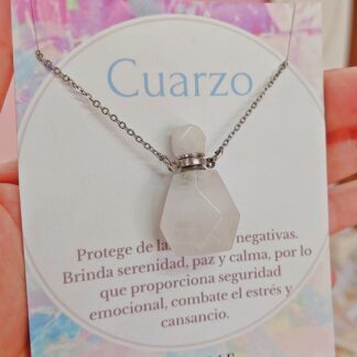Collar perfumero cuarzo